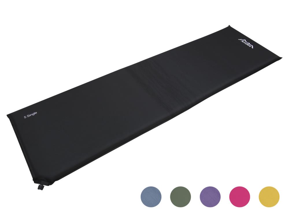 Andes Explora 5cm Double Self Inflating Camping/Camp Bed Mat/Mattress 