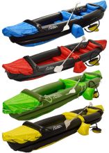 Inflatable Kayak Blow Up Two Person Canoe With Paddle Water Sports