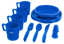 Andes 4 Person Plastic Cutlery Set