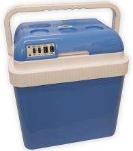 Andes Large 25L Cool Box Insulated Cooler & Heater With 12V/240V AC DC Adaptors