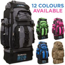 Andes Ramada 120L Extra Large Hiking Camping Backpack/Rucksack Luggage Bag