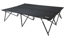 Andes Folding Double Camp Bed, Lightweight & Portable with Carry Bag